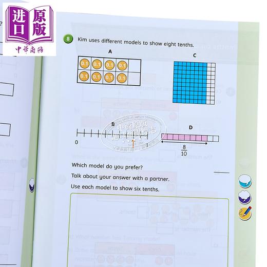 预售 【中商原版】英国白玫瑰数学练习册四年级春季套装4册 White Rose Math Year 4 Spring Block 1-4 小学乘除法分数学习英文原版 商品图3