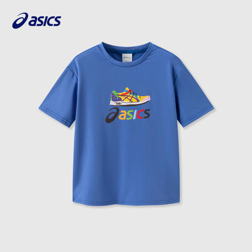 ASICS/亚瑟士童装2024儿童夏季奥运Ip趣味短袖T恤吸湿速干运动T恤 商品图1