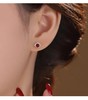 【熠熠贺岁耳钉】敦煌小众轻奢S999足银国风本命年 熠熠贺岁鸿运吉祥新年福气满满养耳洞耳饰 商品缩略图7