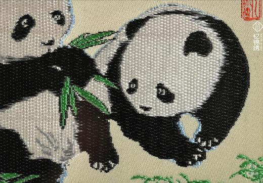 蜀锦小座屏-相伴 商品图4