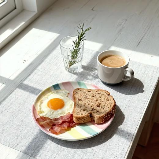 【出口餐具尾单-福利专场】复古简约餐具系列多彩边碗/花朵马克杯/小方盘/ 浮雕盘/平盘【CJ21】 商品图1