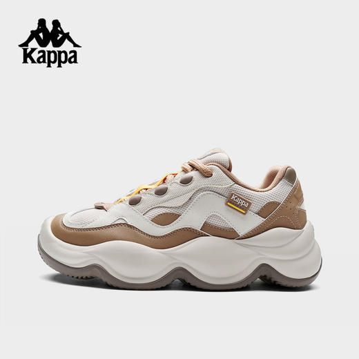 Kappa 厚底老爹鞋男女复古运动鞋新款轻便休闲面包鞋子K0GW5MC88 商品图0