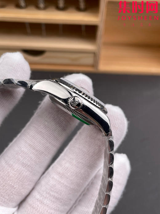 Rolex劳力士GS日志型系列 女款28mm GS日志28系列 白盘钻面 2671机 五珠带 女士腕表 商品图3