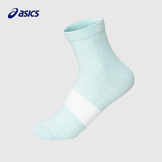 asics/亚瑟士儿童25年夏新品吸湿速干舒适弹力透气罗纹运动中筒袜 商品图0