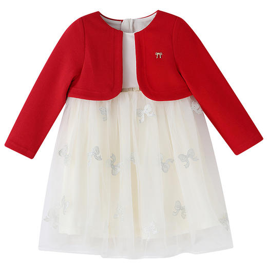 【实体店同款】女童连衣裙春季新款安奈儿童装XG613005 商品图6