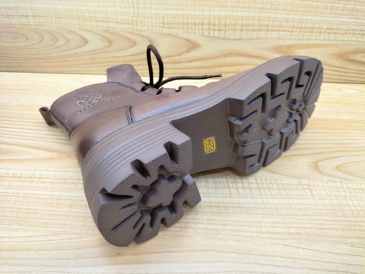 2024秋冬新品女短靴豪行正品24421603真皮时尚休闲韩版厚底马丁靴 商品图5