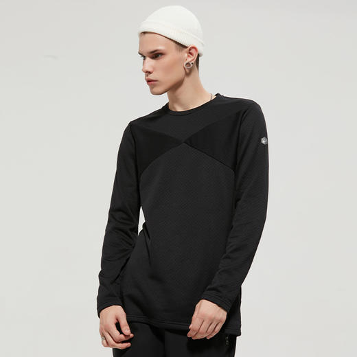 「服装正品断码清仓」ASICS 亚瑟士 男女款 起绒长袖T恤 2031A845 2032A870 商品图1