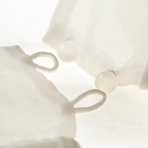 【林栖设计小店】（预售12.20）真丝衫新中式优雅提花宽松2026早春新款衬衣1961013B 商品图3