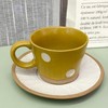 【出口餐具尾单-福利专场】波点粗陶工艺杯碟两件套【CJ25】 商品缩略图7
