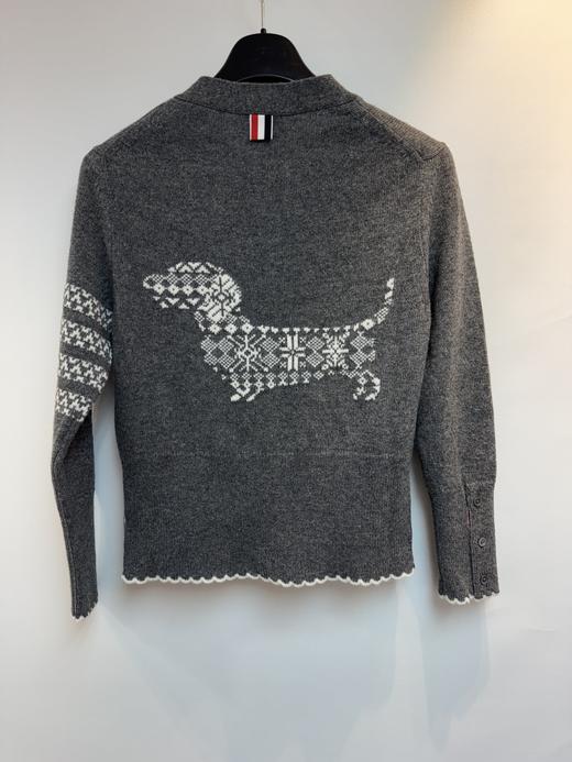 女款提花针织开衫毛衣hu022 商品图1