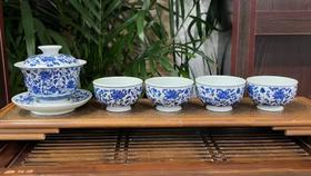 柴窑精品点工【缠枝莲花套组】