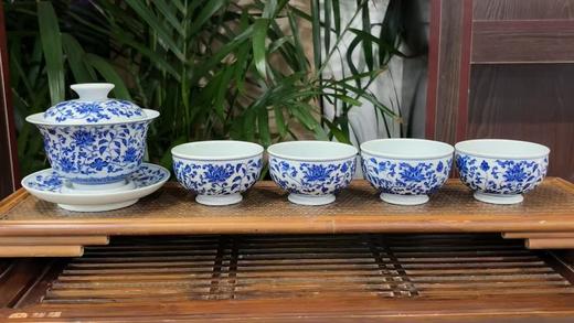 柴窑精品点工【缠枝莲花套组】 商品图0