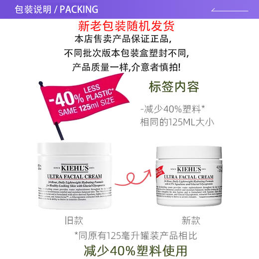 【双12嗨购节】【全球购】『送礼盒礼袋』KIEHL'S科颜氏金盏花水250ml+科颜氏高保湿面霜125ml+礼盒礼袋·现货速达 商品图7