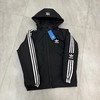 D121012精典款三条杠棉服冬季百搭简约款小logo情侣面包服 商品缩略图4