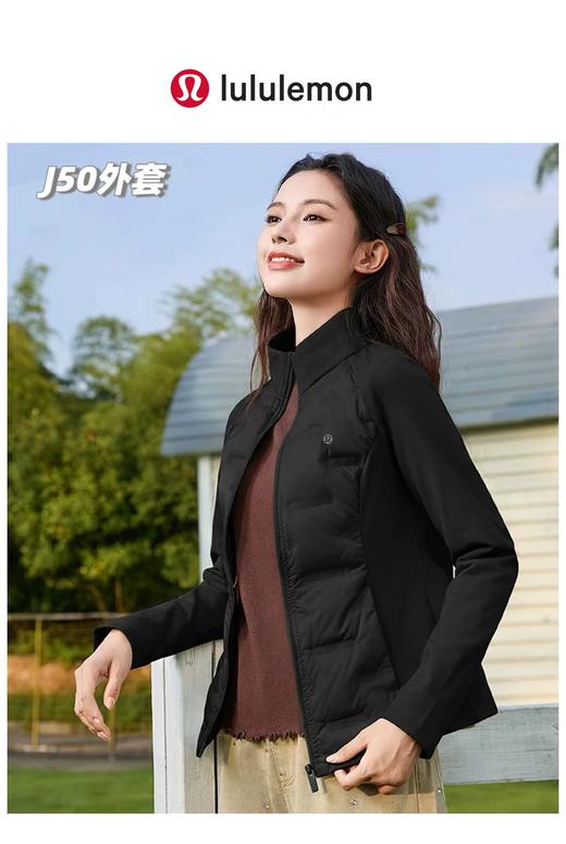 D121007轻暖石墨烯系列羽绒服！女士夹克式白鸭绒+石墨烯锁温羽绒服 商品图6
