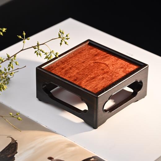 云纹香座 金丝楠木 紫光檀 商品图2