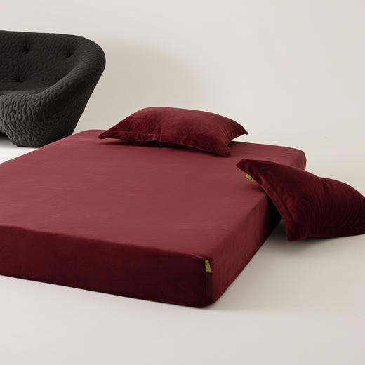 固定不移位~暖暖A类加厚牛奶绒床笠单件珊瑚绒床垫保护罩 10A抑菌保暖床单三件套 商品图9