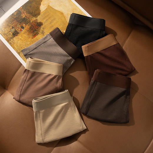 XN-ML882  【1条】80S竹纤维彩纱男士内裤10A桑蚕丝抗菌平角裤短裤 商品图2