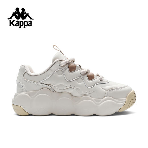 Kappa 面包鞋老爹鞋女2025新款厚底运动鞋百搭休闲鞋子K0GW5MC66 商品图1