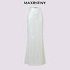 MAXRIENY【商场同款-新年节庆穿搭】MAXRIENY如意鎏金半裙亮片鱼尾(货号:MC85SK769) 商品缩略图4