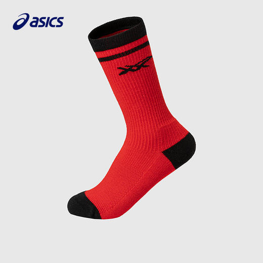 ASICS/亚瑟士儿童25年中性撞色基础棉袜时尚潮流运动百搭 商品图1