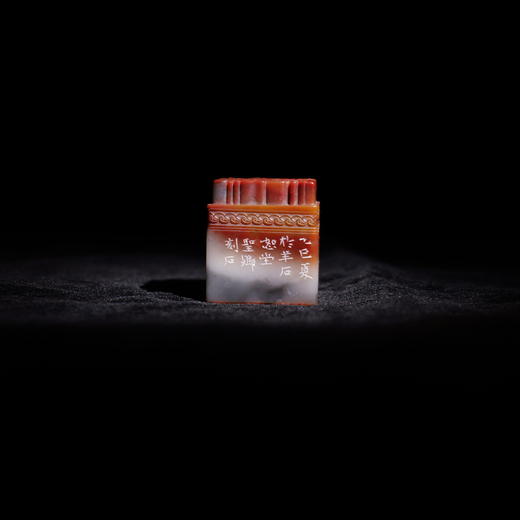 邓圣卿丨当湖十局，千两之棋 3x3x3.4CM 手工篆刻印章作品 商品图2