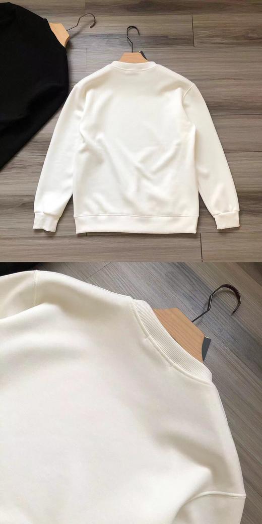 D121002胸前字母logo胶印男女同款加绒圆领卫衣 商品图12
