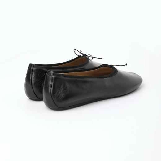 ROMISTUDIO油蜡头层水染羊皮易打理深口圆头皮单鞋 RWDSP31561 商品图2