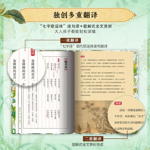 《唐诗宋词诗经·纪念套》960首经典诗词，800幅传世名画，超100个文化专题，集结中国诗歌三大艺术高峰，升维历史文化百科全书 商品图4