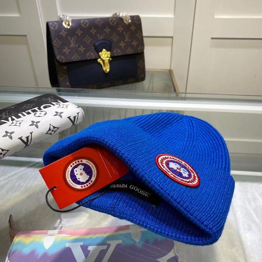 D121039冬季户外潮流百搭羊毛针织帽弹性大男女通用毛线帽 商品图3