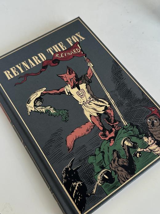 【限量珍藏版】《列那狐的故事》-灰色进口漆布款 商品图2