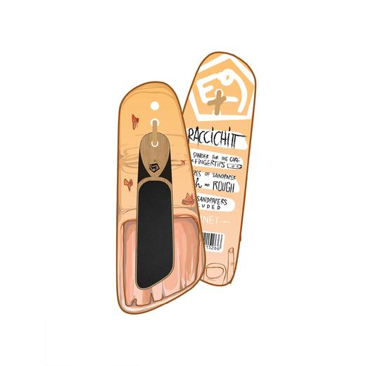 意大利E9木质攀岩手皮搓纱条打磨打磨手皮神器RACCICHITT 商品图1