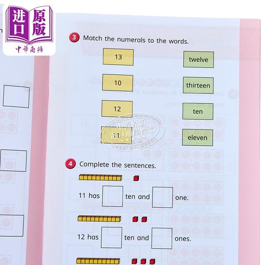 预售 【中商原版】英国白玫瑰数学练习册 一年级春季套装5册 White Rose Math Year 1 Spring Block 1 -5 小学加减法学习英文原版 商品图1