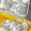 【创意设计❗️萌趣可爱】毛绒雪人挂件喜庆兔年礼物创意包包摆件怀旧青年带娃送女友新年送礼。jb 商品缩略图3