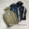 D121012精典款三条杠棉服冬季百搭简约款小logo情侣面包服 商品缩略图0