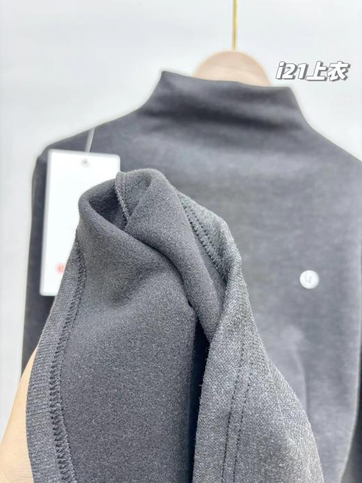 D121006一包2件装！2025新款半高领小蛮腰拉绒磨毛打底衣 商品图8