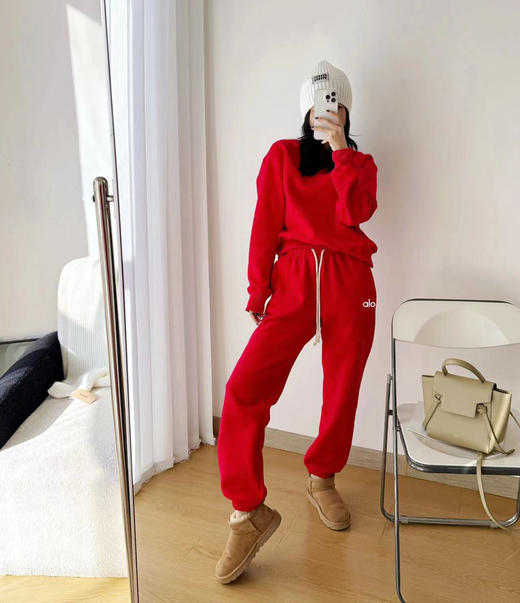 alo加绒加厚卫衣卫裤套装 商品图7