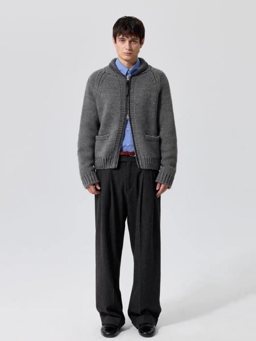 Simple Project/M25238/绳结编织羊毛考伊琴毛衣 商品图2