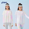 ASICS/亚瑟士童装25年夏季新款女童飘飘衣假两件吸湿速干运动T恤 商品缩略图4
