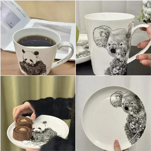 【出口餐具尾单-福利专场】MAXWELL WILLAMS高品种细瓷马克杯、瓷盘钢笔画系列！澳大利亚设计师品牌 🔥Z后一批存现货❗️卖完绝版！高品质耐高温【CJ33】 商品图14