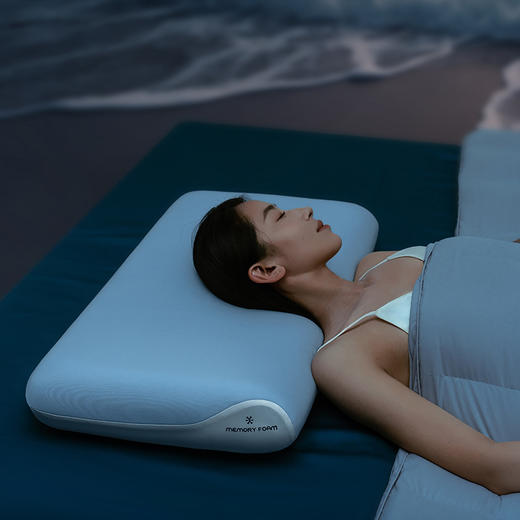 睡感升级~亚*同款2代深睡眠升级款慢回弹记忆棉枕头枕芯护颈椎助睡眠专用酒店枕 商品图1