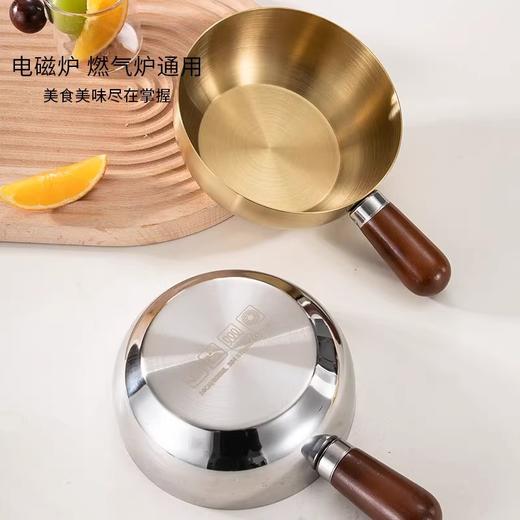【可拆卸手柄加厚耐摔❗️电磁炉燃气炉通用】不锈钢奶锅特厚食品级不锈钢手柄碗泡面热油食品级多功能汤锅油锅。jb 商品图3