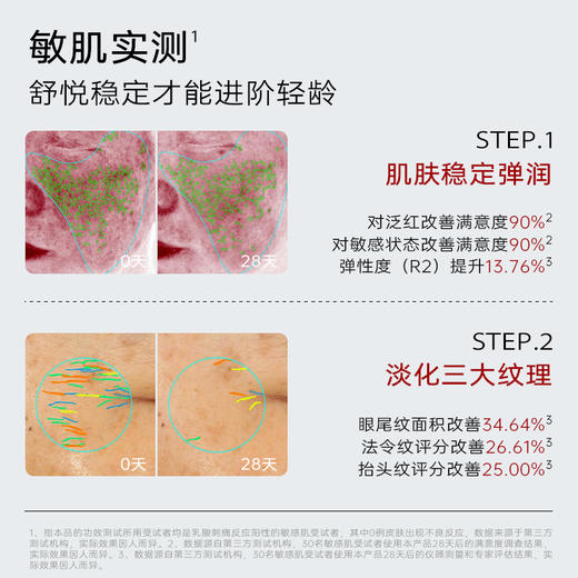 【老客专享】胶原灌注滋养套组 （棱镜水120ml/瓶+雪融霜 36g/瓶+胶原弹精华6瓶/盒）保湿滋润/面部舒缓去红 商品图9