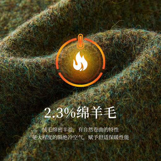 【年货节】熙世界韩系氛围感绿色毛衣马甲秋冬女士宽松叠穿仿羊驼毛背心上衣 商品图3