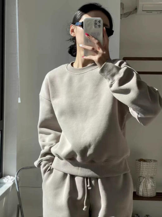 alo加绒加厚卫衣卫裤套装 商品图12