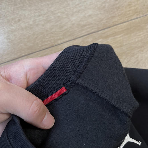 正品AJ男士经典款加绒卫衣！经典百搭款！黑色M L XL XXL 商品图5
