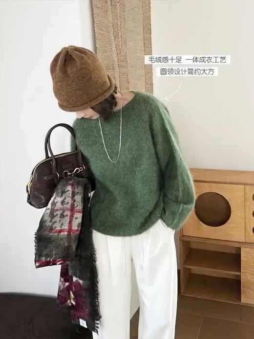 【花纱拉毛专场合集21款可选】DLC早买早划算❗️秋冬战袍高端局开衫/圆领/V领3️⃣款可选，一体成衣，吊打市场通货！采用高难度拉毛工艺，日产量极低！ 商品图9