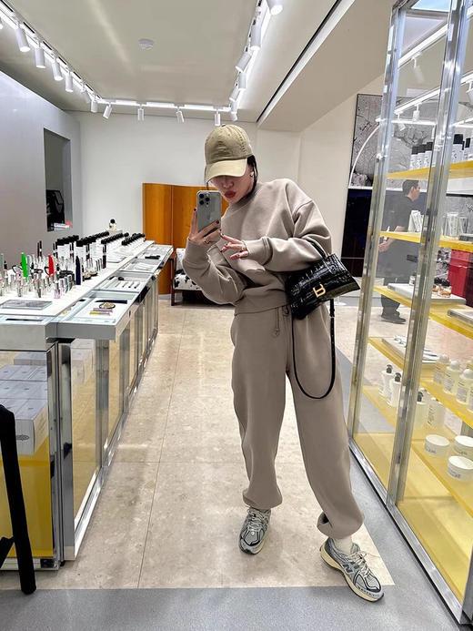 alo加绒加厚卫衣卫裤套装 商品图13