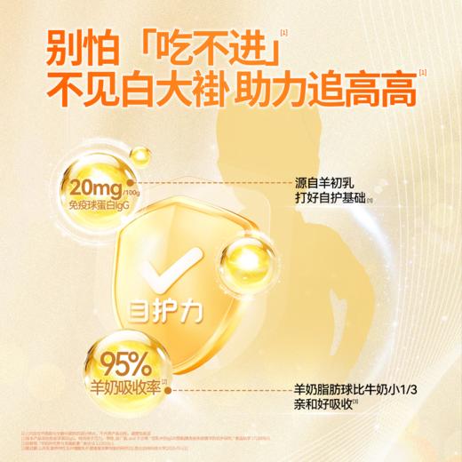 卓牧CBP学生成长羊奶粉小橙盒 175g*6盒 商品图5