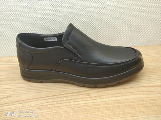 豪行正品12355626真皮牛皮细带商务休闲皮鞋男单鞋 商品图0